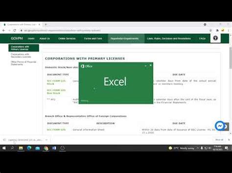 How to download SEC (Philippines) GIS for Domestic Stock/Non .